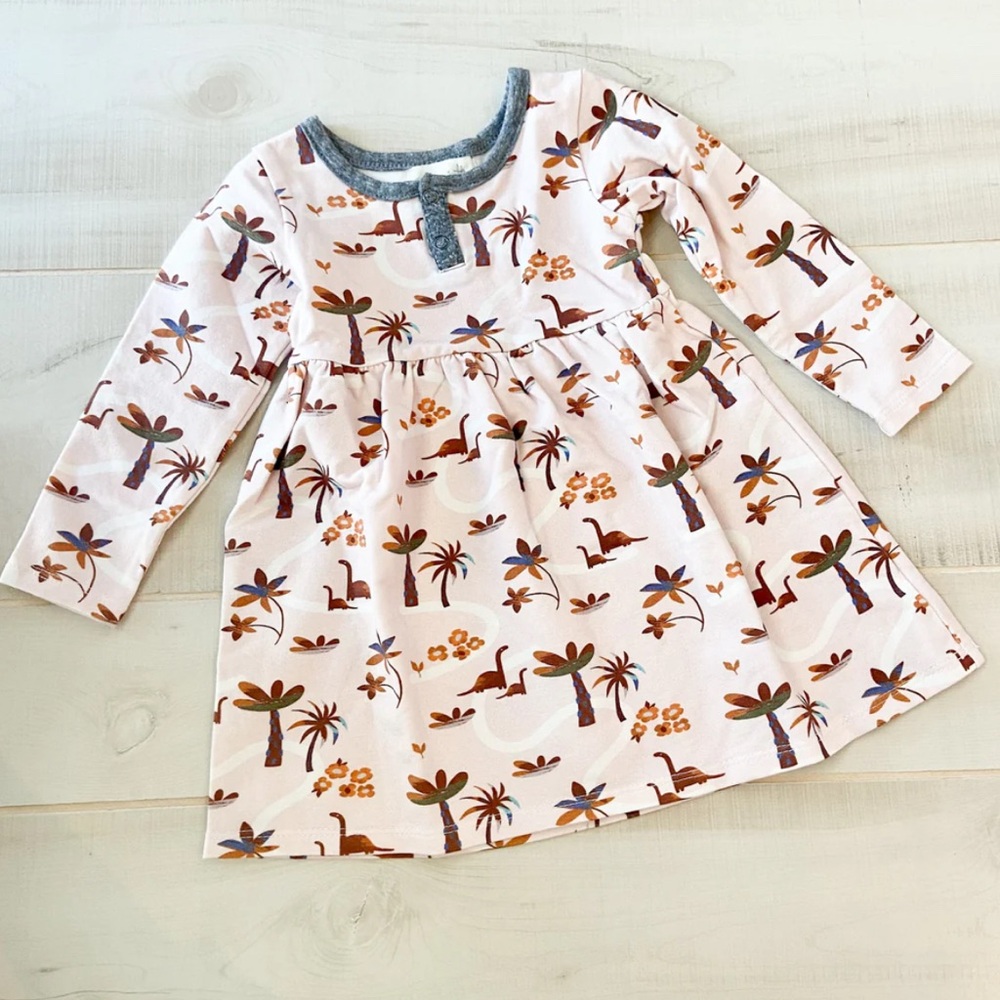 NWT MIKI MIETTE LIV DRESS SAUROPOD